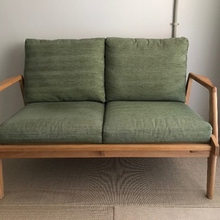 アーバンリサーチ ドアーズ2人掛けソファ 木製フレーム アーバンリサーチドアーズ 2人掛けソファ