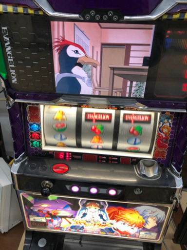 新世紀エヴァンゲリオンスロット台　動作品　50枚付き