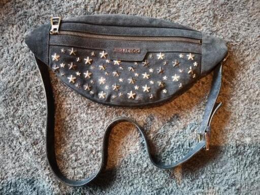 JIMMY CHOO　スエード　ボディバッグ