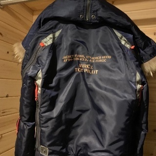 アビレックス　N-2Bジャケット　ネイビー の画像