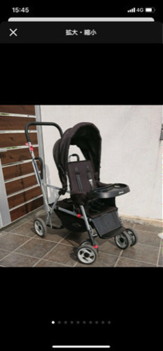 二人乗り ベビーカー joovy Caboose