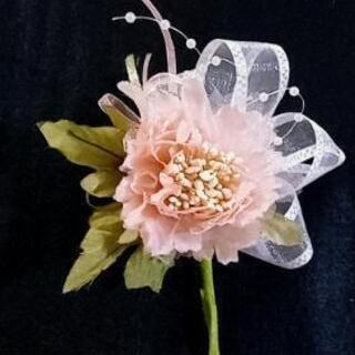 ハンドメイド　コサージュの画像