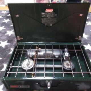 COLEMAN！（ホワイトガソリン）ツーバーナーコンロ❗️❗️の画像