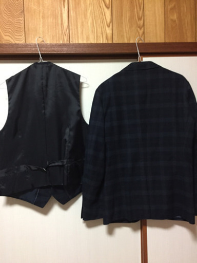 コムサイズム ジャケット&ベストセット