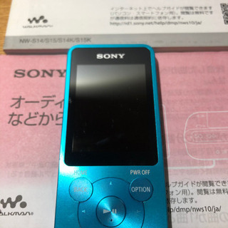SONY WALKMAN ウォークマン　NWS14の画像