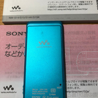 SONY WALKMAN ウォークマン　NWS14の画像