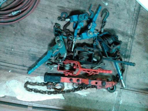 荷締め機色々　　20000円