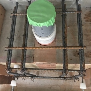 現場基礎工事手元作業