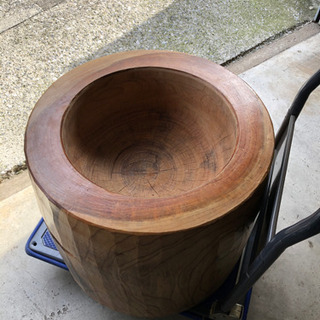 臼　うす　餅つき 美品 お餅つき 臼 うす 横浜より