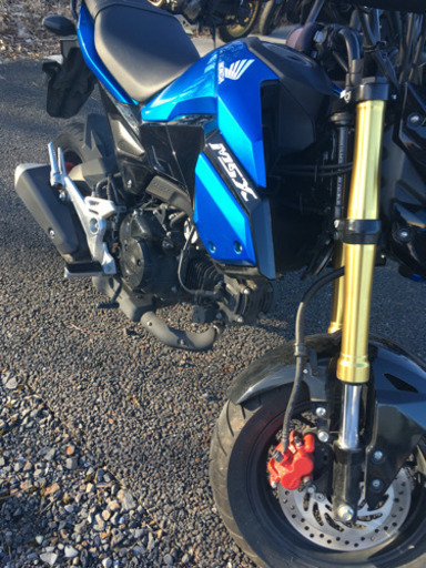★★★4/30までの限定価格★★★MSX125 メタリックブルー＆ブラック 125cc【日本名:GROM グロム】