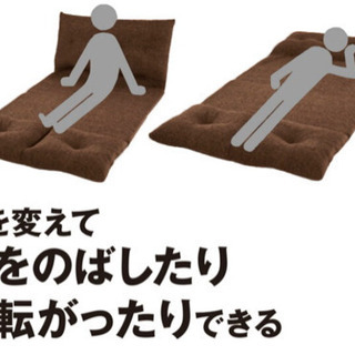 【お譲りする方決まりました】美品　2人がけソファ※ネイビーの画像