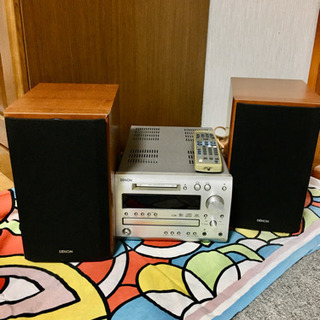 DENON MDコンポの中古が安い！激安で譲ります・無料であげます