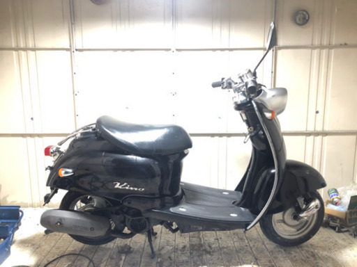 お買い上げいただきました。ありがとうございます！珍しい黒いカッコかわいい2stビーノ！基本整備済み！お得！