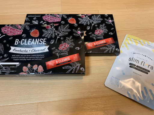 ビークレンズ　二箱＋15包＋slim flora4点セット