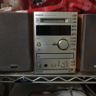 ONKYO FR-155A 名機 CD/MD ミニコンポ　リモコン付き
