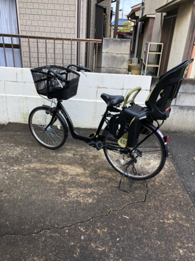 後ろ子供乗せ自転車