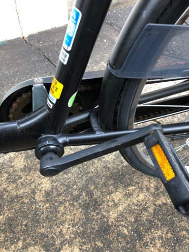 後ろ子供乗せ自転車