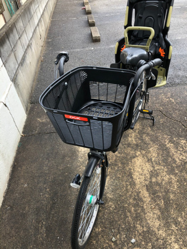 後ろ子供乗せ自転車