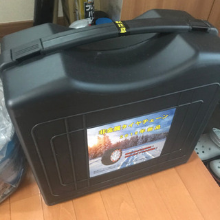(値引きしました】新品未使用　タイヤチェーン非金属