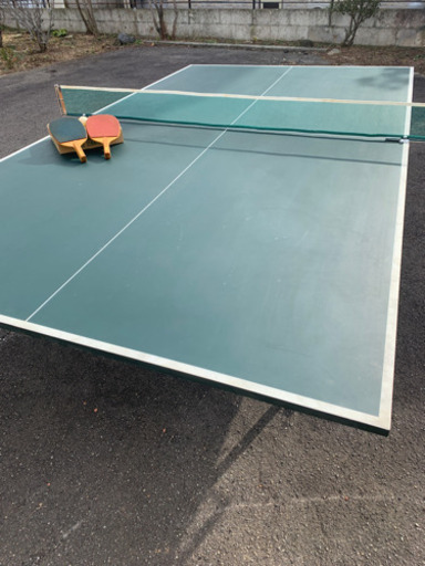 【お取引決定】三英卓球台 付属品付き 引き取りのみ