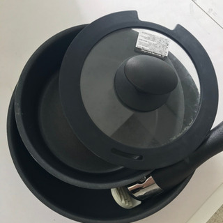 【IH対応】鍋・フライパン4点セット！取手取り外し可⭐︎の画像