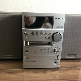 ジャンク品  aiwaミニコンポ   