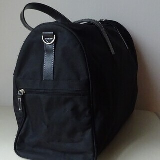 決まりました★値下げしました★　可愛い黒のボストンバッグ  　　 旅行用に！！「anan]の画像