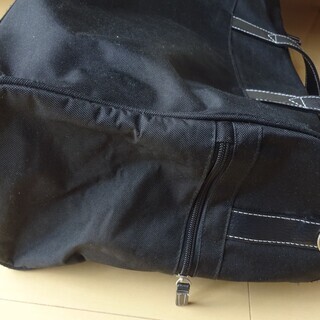 決まりました★値下げしました★　可愛い黒のボストンバッグ  　　 旅行用に！！「anan]の画像