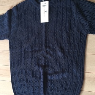 メンズセーター 紺 新品未使用