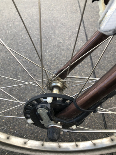 商談中　受け渡し予定決定アンジェリーノ　電動自転車　フロントチャイルドシートつき