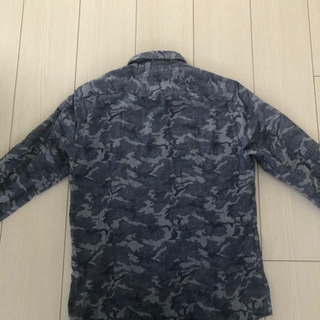 GGD ブルー系迷彩柄シャツの画像