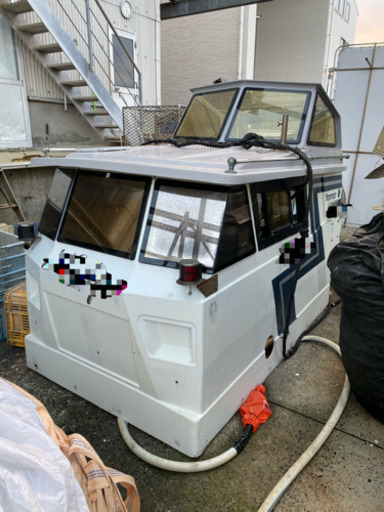 船　漁船　プレジャーボート　ヤンマー　ブリッジ