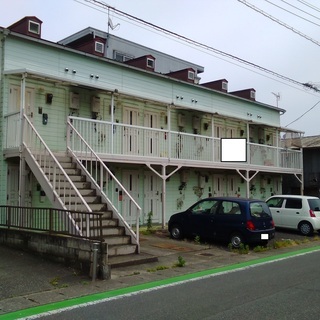 【ドリームハウス中泉 部屋番号：205】中泉町の物件です。前家賃１ヶ月と無料です。初期費用安いです。リフォーム済で綺麗になってます。スーパーや飲食店も近くにあり、便利な立地条件です。の画像