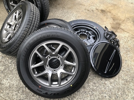 ジムニーJB64純正タイヤアルミセット新車外し