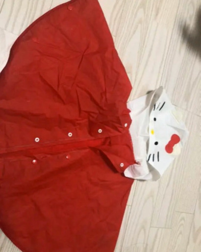 キティちゃん　ポンチョ カッパ