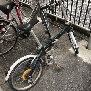 折りたたみ自転車あげます