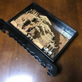 中華工藝品　超精密彫り物の画像