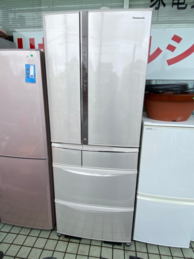 Panasonic 501L　ナノイー搭載　エコナビ付き6ドア冷蔵庫　中古　リサイクルショップ宮崎屋20.2.14