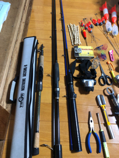 釣り道具一式すぐ動ける方限定