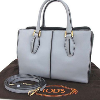 極美品】TOD'S Dキューブ 2way ハンドバッグ ショルダーバッグ 超極美