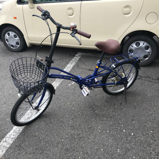 防犯登録料込！CHINEMA WALK 20inch 折りたたみ自転車