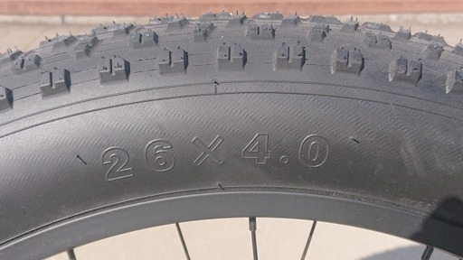 未使用・未登録・新車☆☆☆ファットバイク FAT267　特価放出！1台のみ！