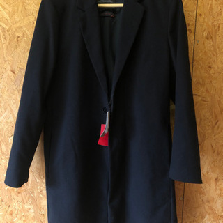 【ナノユニバース】テックフライメルトンチェスターコート　BLACK Ｍ