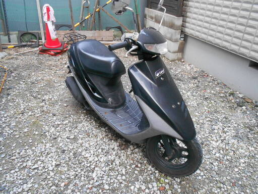 ＡＦ２７　HONDA　ディオ　黒色　自賠責付き　古い車両ですがメンテ済み2スト