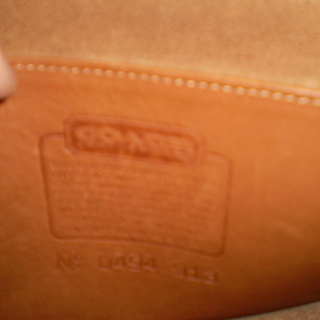 中古　COACH ビンテージ/ヴィンテージのコーチ・オールドコーチセカンドバッグの画像