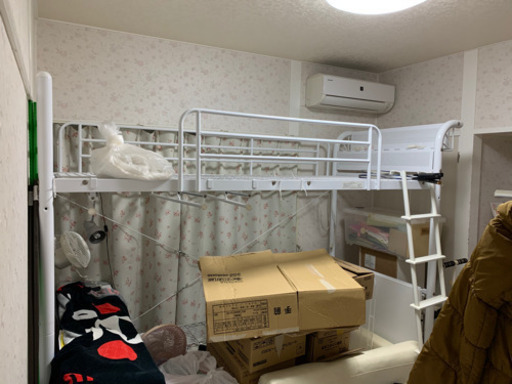 机付きロフトベッド