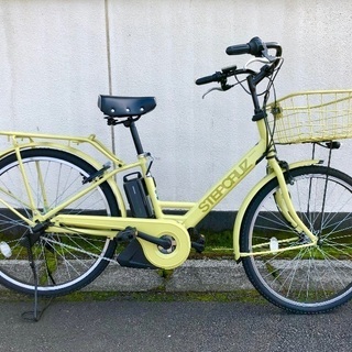 値下げします！電動アシスト自転車・ブリジストン ステップクルーズe・シトロンイエロー
