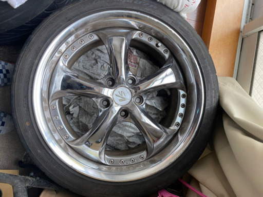 WORK KF 9j 18インチ アルミ チェイサー マークII