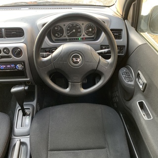 値下げしました！！【自社ローン相談可】H１８年式　ダイハツ　テリオスキッド キスマークX    4WD   黒　　社外オーディオ　の画像