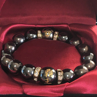 【新品】ONE PIECE 天然石ブレスレット【覇王】大玉